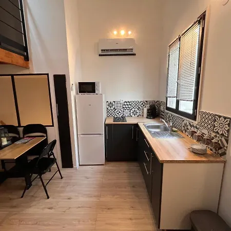 Grand Contemporain Avec Mezzanine Apartament
